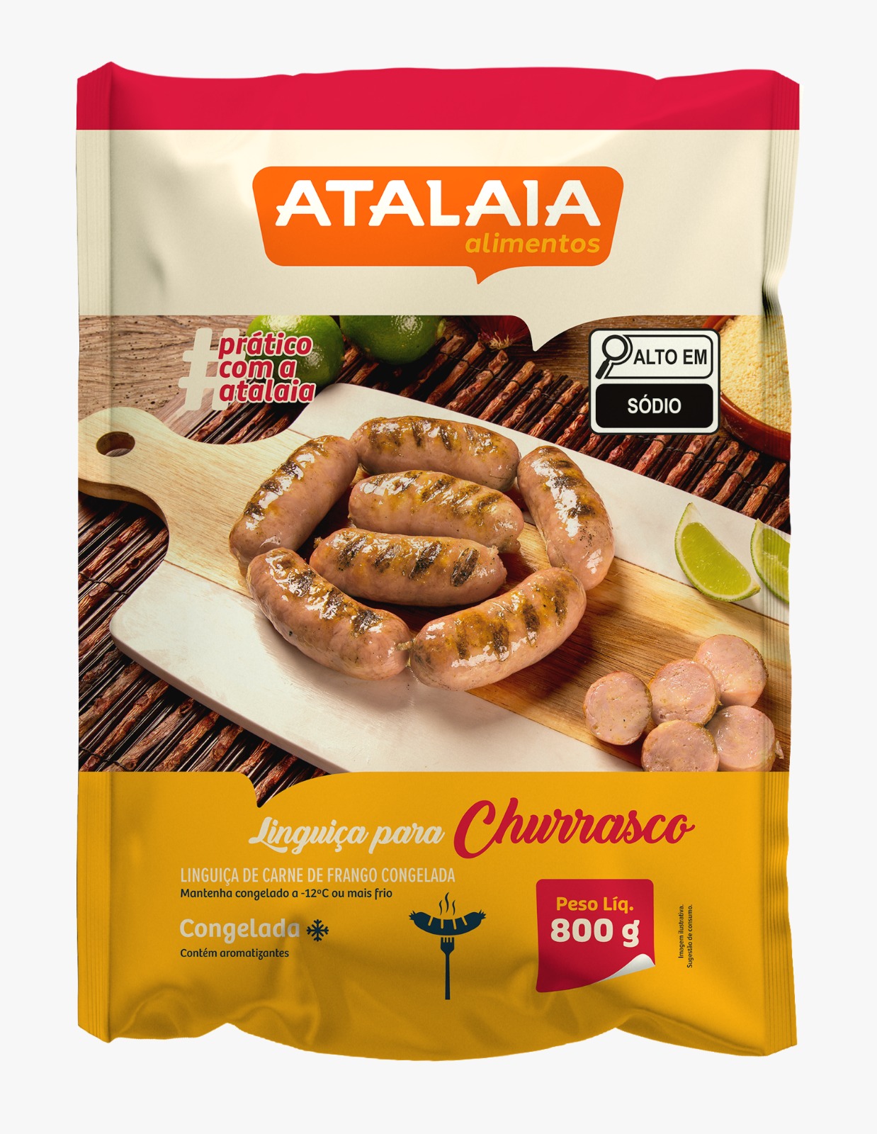 Linguiça para Churrasco Atalaia - Congelado